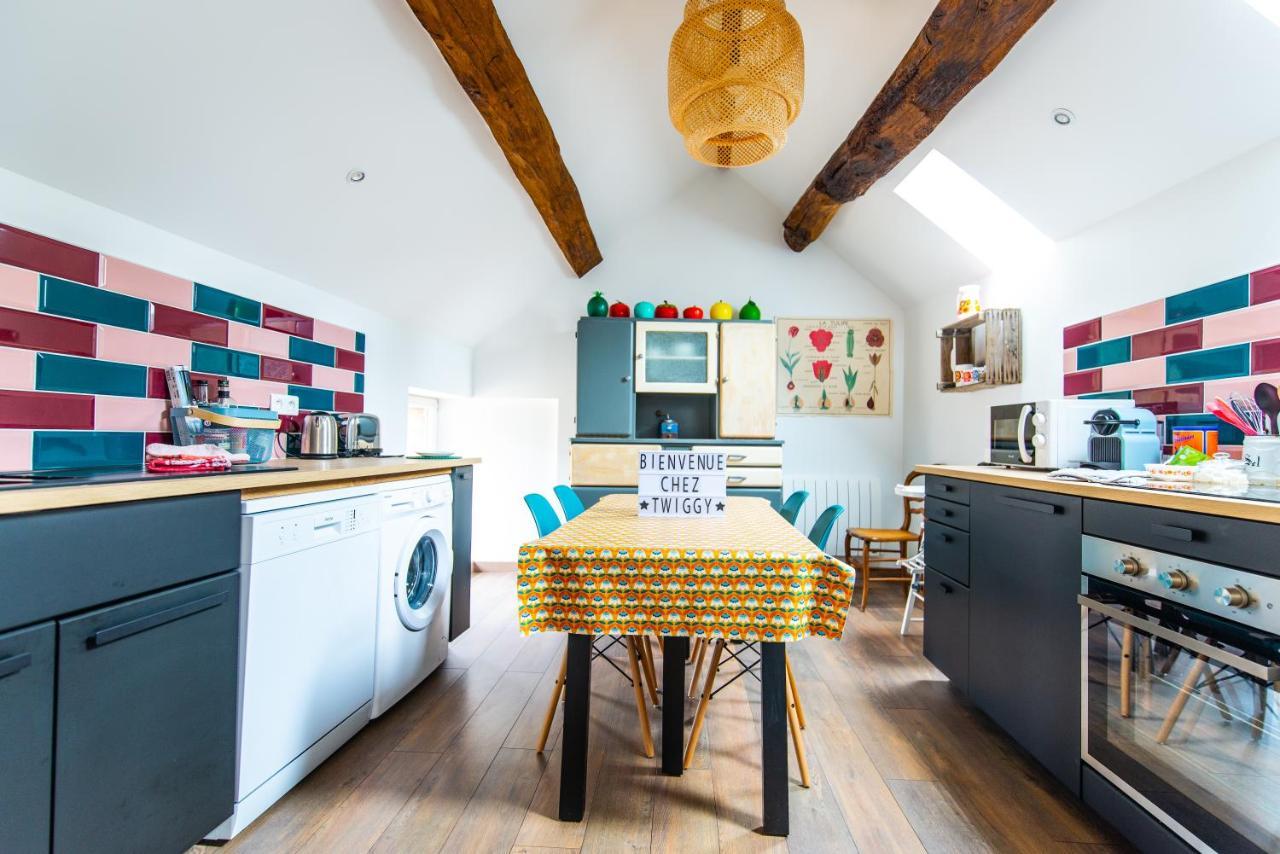 Chez Twiggy - Guesthouse Vintage A Prenois מראה חיצוני תמונה